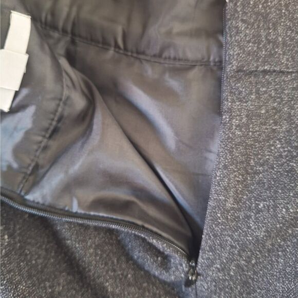 Gap Womens Pleated Mini Skirt Gray Classic Pleated Size 8 - Picture 7 of 11